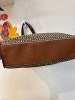 Tommy Hilfiger Brown Shoulder Bag, 12.5"x14"