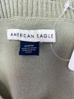 American Eagle Green Cardigan, M