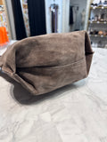 Brighton Suede Shoulder Bag, 11"x10"