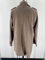 Hyfve Brown Open Front Jacket, M