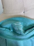 Eileen Fisher Green 100% Organic Cotton Tee, M Petite