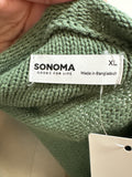 Sonoma Green Sweater, XL