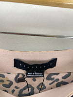New Sanctuary Animal Print Skirt, L (runs small)
