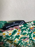 Pretty Garden Green One Shoulder Dress, M