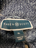 Karen Scott Blue Sweater, XL
