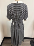 New Shelby & Palmer Black Houndstooth Dress, 16W