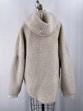 Victoria's Secret Cream Hoodie Pullover, XL