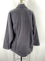 Eileen Fisher Black Denim Jacket, L (retail $220)