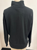 New Z Supply Black Fleece Mockneck Sweatshirt, S
