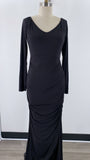 Foxblood Black Dress, M