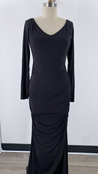 Foxblood Black Dress, M