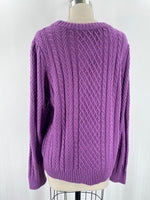 St. John's Bay Purple Sweater, XL