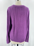St. John's Bay Purple Sweater, XL