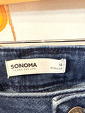 Sonoma Wide Leg 26" Inseam Jeans, 14