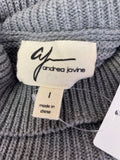 Andrea Jovine Gray Sweater, L