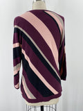 Allison Daley Stripe Sweater, M Petite