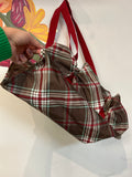 Thirty One Plaid Tote Bag, 15"x10"