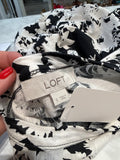 Loft Black Top, S