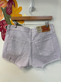 New Levi's Purple Denim 501 Shorts, 31 (12)