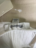 Madewell White Gauze Oversized Top, XXS