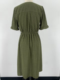 Monteau Green Dress, L