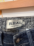 Ariat Mid Rise Straight 33" Inseam Jeans, 28 (6)