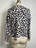 Yes Lola Animal Print Sweater, XS