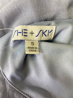 She + Sky Blue Dress, S