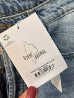 New Djerf Avenue Button Fly Relaxed Jeans, 26 (2) Tall (retail $140)