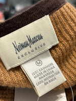 Neiman Marcus Brown 100% Cashmere Sweater, M