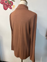 Tahari Brown Top, XL