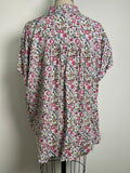 New Jane + Delancey Floral Top, L