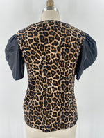 Michael Kors Animal Print Top, M