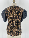 Michael Kors Animal Print Top, M