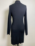 Wild Fable Black Rib Knit Dress, XXL