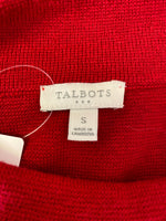 Talbots Red Sweater, S
