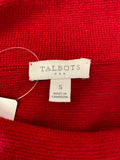 Talbots Red Sweater, S
