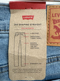 New Levi's 314 Shaping Straight 32" Inseam Jeans, 29 (8)