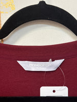 Mangopop Burgundy Bodysuit, M