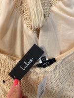 New Lulus Crochet Halter Romper, XL