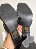 Atalina Black Sandals, 10