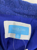 Draper James Blue Blazer Jacket, XL