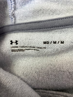 Under Armour Gray Hoodie Sweatshirt, M