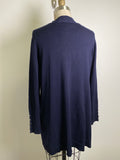 Verve Ami Blue Cardigan, XL