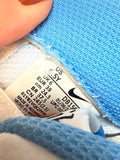 Nike Air Force 1 S50 White University Blue Shoes, 8/8.5 (youth 6.5)