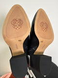 New without tags Vince Camuto Black Leather Mellia Boots, 8.5 Wide