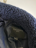 Talbots Blue Coat, S Petite