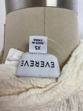 Evereve Cream Top, XS