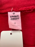 Spirit Jersey Red Tie Dye Top, M
