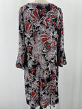 Liz Claiborne Black Paisley Dress, 14